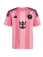 Moški Nogometna dresi replika Inter Miami Lionel Messi #10 Domači 2025-26 Kratek rokav